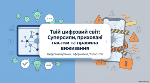 Переваги і небезпеки використання цифрових пристроїв і технологій для людини та суспільства - презентація з інформатики 7 клас НУШ