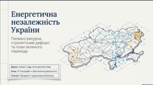 Забезпеченість України паливними ресурсами