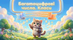 Багатоцифрові числа. Класи. 4 клас