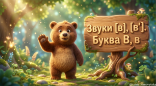 Буква В 1 клас