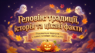 Геловін: традиції, історія та цікаві факти
