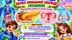 Ендокринна функція залоз змішаної секреції людини