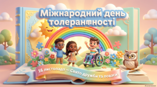 Міжнародний день толерантності — 16 листопада
