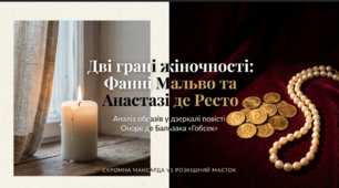 "Гобсек". Характеристика жіночих образів твору