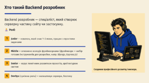Презентація (профорієнтація в ІТ) - Хто такий Backend-розробник