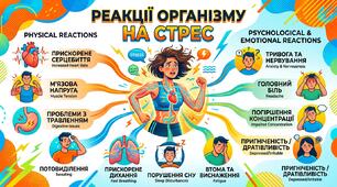 Реакції організму на стрес.