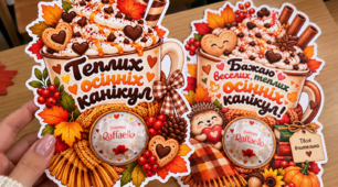 🍂☕ ЛИСТІВКИ «ТЕПЛИХ ОСІННІХ КАНІКУЛ!» 🍁🍬