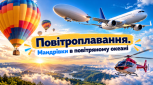 Повітроплавання. Мандрівки в повітряному океані. 6 клас НУШ. Довкілля.