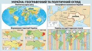 Контрольна робота 2 (Інтелект України)  В 1    Географічний простір України