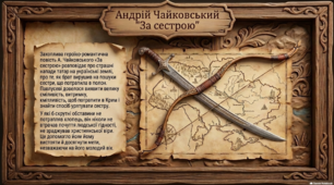 Презентація з української літератури 7 клас НУШ за темою: Андрій Чайковський «За сестрою». Історія козацької родини в повісті.