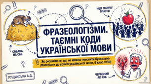 «ФРАЗЕОЛОГІЗМИ. ТАЄМНІ КОДИ УКРАЇНСЬКОЇ МОВИ. 5 клас НУШ »