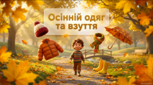 Осінній одяг та взуття 🍂🧥 - презентація