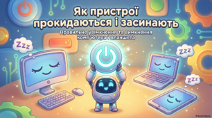 Увімкнення та вимкнення комп’ютера та інших пристроїв — презентація з інформатики 2 клас НУШ