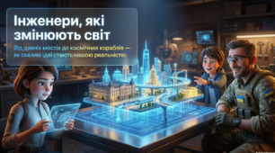 🤖СУЧАСНА анімована презентація на 59 слайдів🏗️"Інженери, які змінюють світ: від мостів до роботів"💻