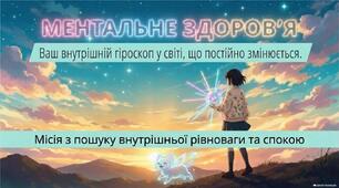 Ментальне здоров'я: внутрішній гіроскоп у сучасному світі.
