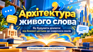 📚 Архітектура живого слова. Як будувати діалоги: від базової цеглини до хмарочоса сенсів. Сценарна майстерня