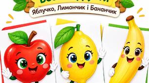 Аплікація «Веселі фрукти» до Всесвітнього дня здорового харчування