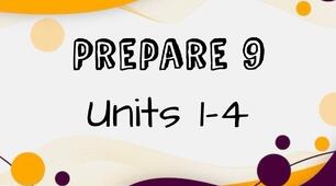 Prepare 9. Units 1-4