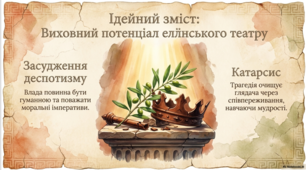 Театр Давньої Греції. Софокл "Антігона". Літературний паспорт твору