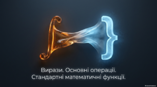 Вирази. Основні операції. Стандартні математичні функції