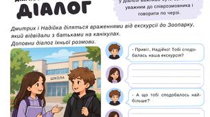 Діагностувальна робота  ДІАЛОГ | українська мова, 4 клас