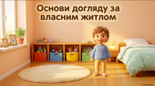 Основи догляду за власним житлом - презентація (соціально-побутове орієнтування 1 клас)