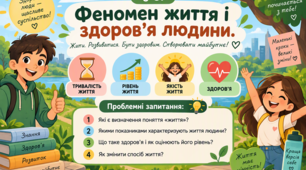 Феномен життя і здоров'я людини. 9клас НУШ.