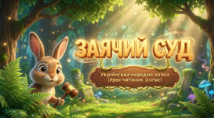Літературне читання . Презентація "Заячий суд" 3 клас