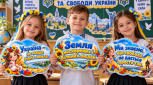 📚🇺🇦 ФЛЕШМОБ ДО ДНЯ ГІДНОСТІ ТА СВОБОДИ УКРАЇНИ