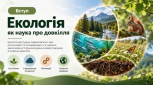 Вступ. Екологія