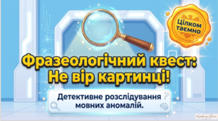 Фразеологічний квест "Не вір картинці!"