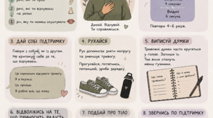 Як допомогти собі при тривожності