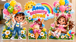 ✨🎈 МЕГА ФОТОЗОНА ДО ДНЯ ЗАХИСТУ ДІТЕЙ! 🌈💙💛