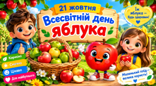 Ранкова зустріч "21 жовтня - Всесвітній день яблука"