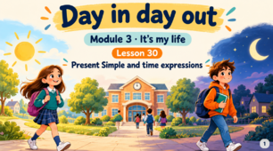 Презентація «Day in day out. Present Simple. Прийменники часу» до підручника «Full Blast 5» (Г. К. Мітчелл, Марілені Малкогіанні). Англійська мова, 5 клас