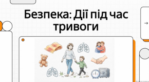 Алгоритм дій під час повітряної тривоги в школі
