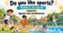 Презентація «Do you like sports? Спорт і вподобання» до підручника «Full Blast Plus 5» (Г. К. Мітчелл, Марілені Малкогіанні), 5 клас