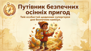 Техніка безпеки на осінніх канікулах