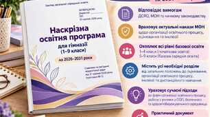 НАСКРІЗНА ОСВІТНЯ ПРОГРАМА за рівнем початкової та базової середньої освіти (1-9 класи)