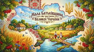 Мала Батьківщина як частина великої України.