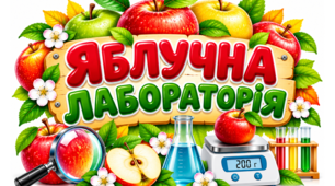 «ЯБЛУЧНА ЛАБОРАТОРІЯ» — комплект матеріалів для дослідницького заняття (1–4 класи)