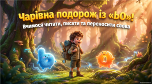 Презентація до уроку з української мови "Буквосполучення ьо. Правила переносу слів з ь і ьо.  Виконання тренувальних вправ."