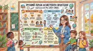 Річний план роботи асистента вчителя
