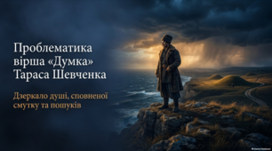 Проблематика твору Тараса Шевченко "Думка"