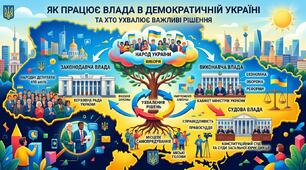 Як працює влада в демократичній Україні та хто ухвалює важливі рішення