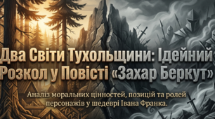 Презентація до уроку украхнської літератури "Групування персонажів повісті Івана Франка "Захар Беркут".7 клас