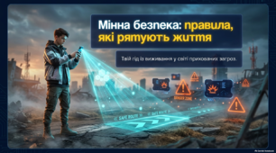 «Мінна безпека: правила, які рятують життя»