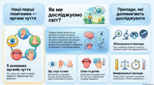 Урок 28. За допомогою чого ми досліджуємо?