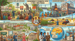 Особливості розвитку УРСР у 1953–1964 роках
