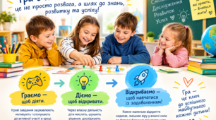 Гра, що навчає: як перетворити урок у початковій школі  на простір відкриттів